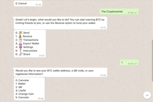 В WhatsApp теперь можно отправлять и получать BTC и LTC | INFBusiness